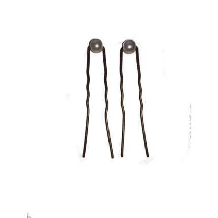 Kokówki, szpilki, wsuwki z perełką 6,5 cm 2 szt